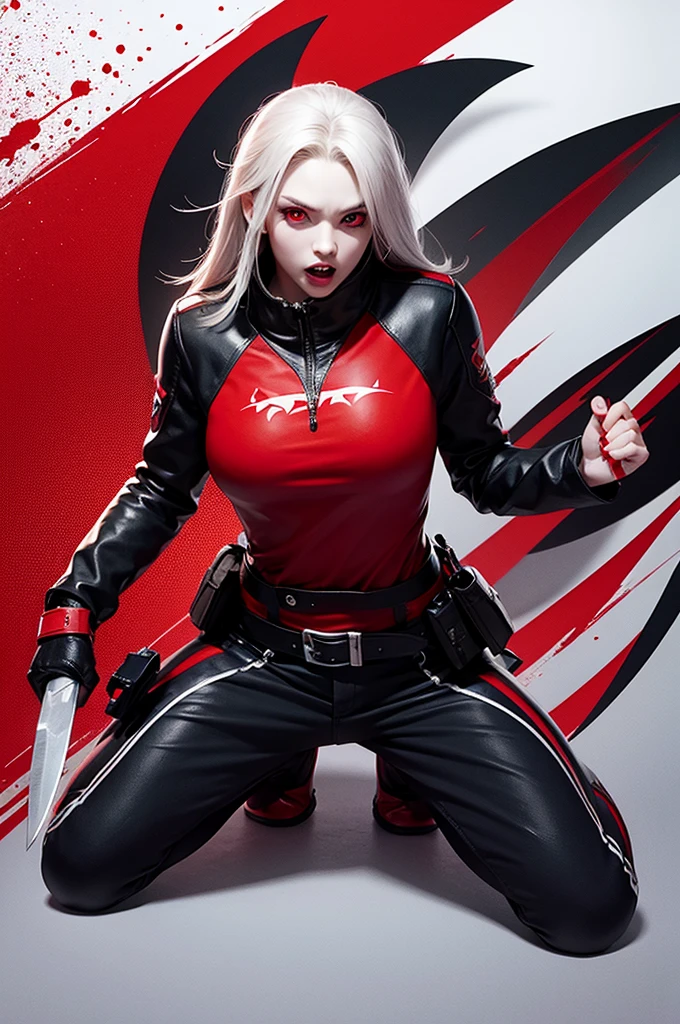 Harley Quinn, long colored hair, Clown Makeover, cuteface, tight costume, fur jacket, Colored leggings, high boots, chain, Buckle Belt, walks through the night metropolis, snowing, Lantern light, higly detailed, Realistic full-length photo
