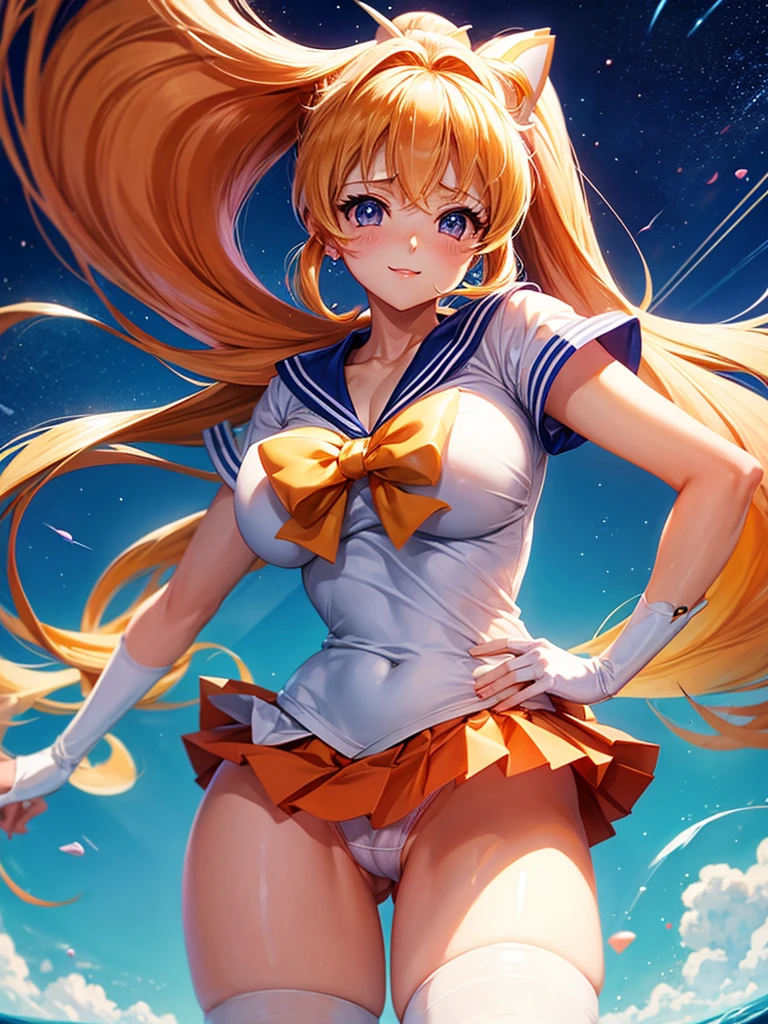 Big Breasts Panty shot、Sailor Venus
