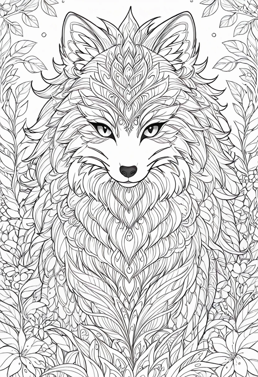 complete image within a margin around the image, leave indentation margin on a coloring page with a random animal coloring in black and white, Coloring book outline, Detailed line art, clean coloring book page, stylized lines, art outline, detailed drawing in 4k, line art coloring page, detailed art, hyper Detailed line art, detailed digital drawing, Coloring Pages, coloring pages, extremely fine linear ink iamgen when centered