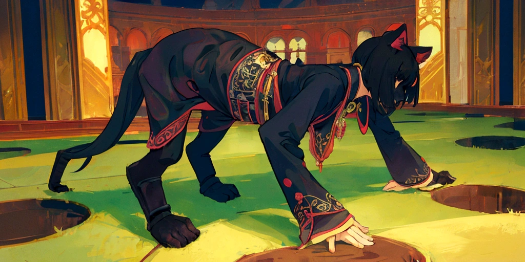 On all fours