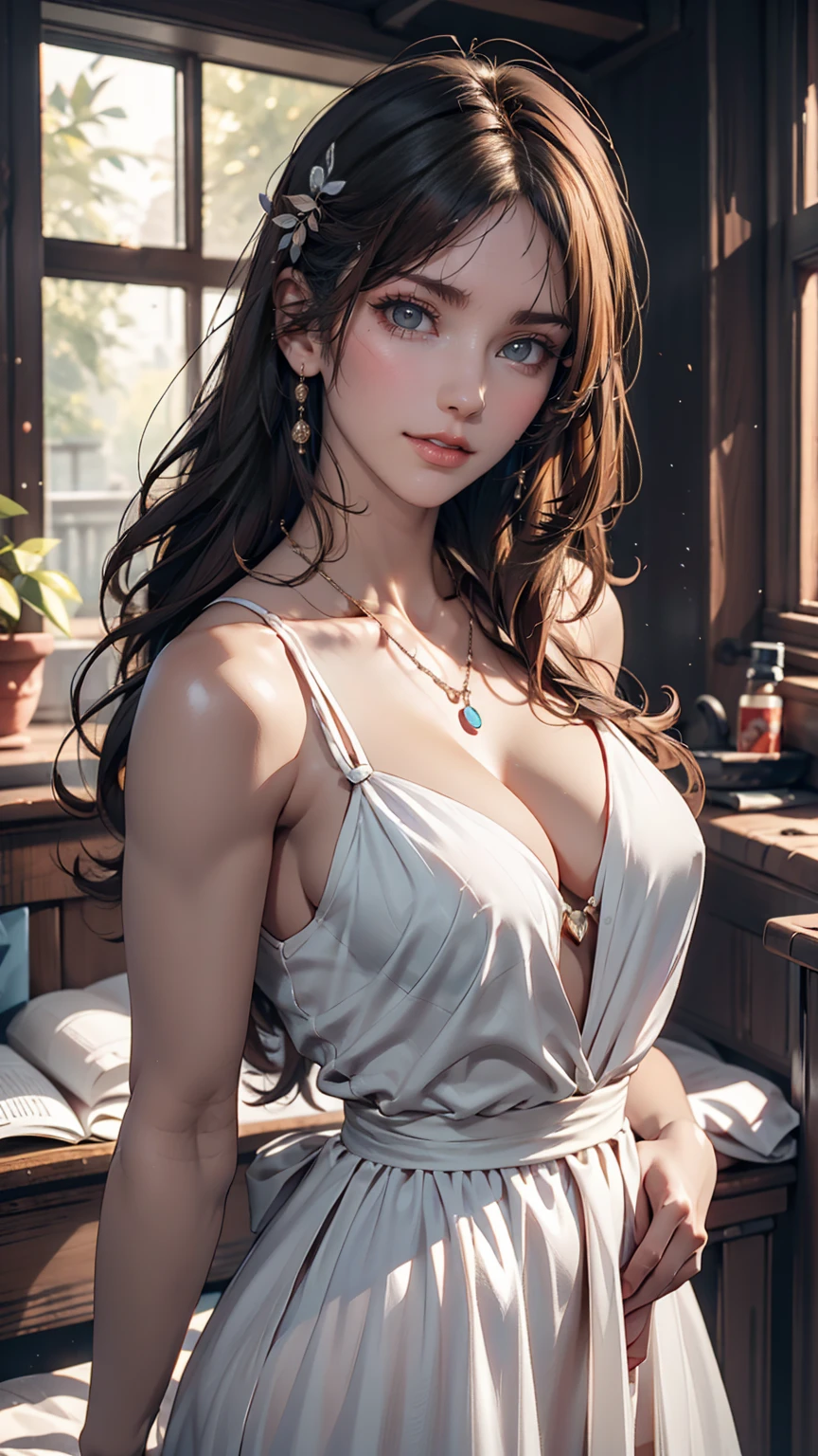 最high quality, masterpiece, High resolution, One girl, Porcelain Dress, hair accessory, necklace, jewelry, Pretty face, On the body, Tyndall effect, Realistic, Shadow Studio, Rim Light, Dual Tone Lighting, (High Definition Skins: 1.2), 8K Ultra HD, Digital SLR, Soft Light, high quality, Volumetric Light, Secretly photographed, photograph, High resolution, 4K, 8K, Background Blur,