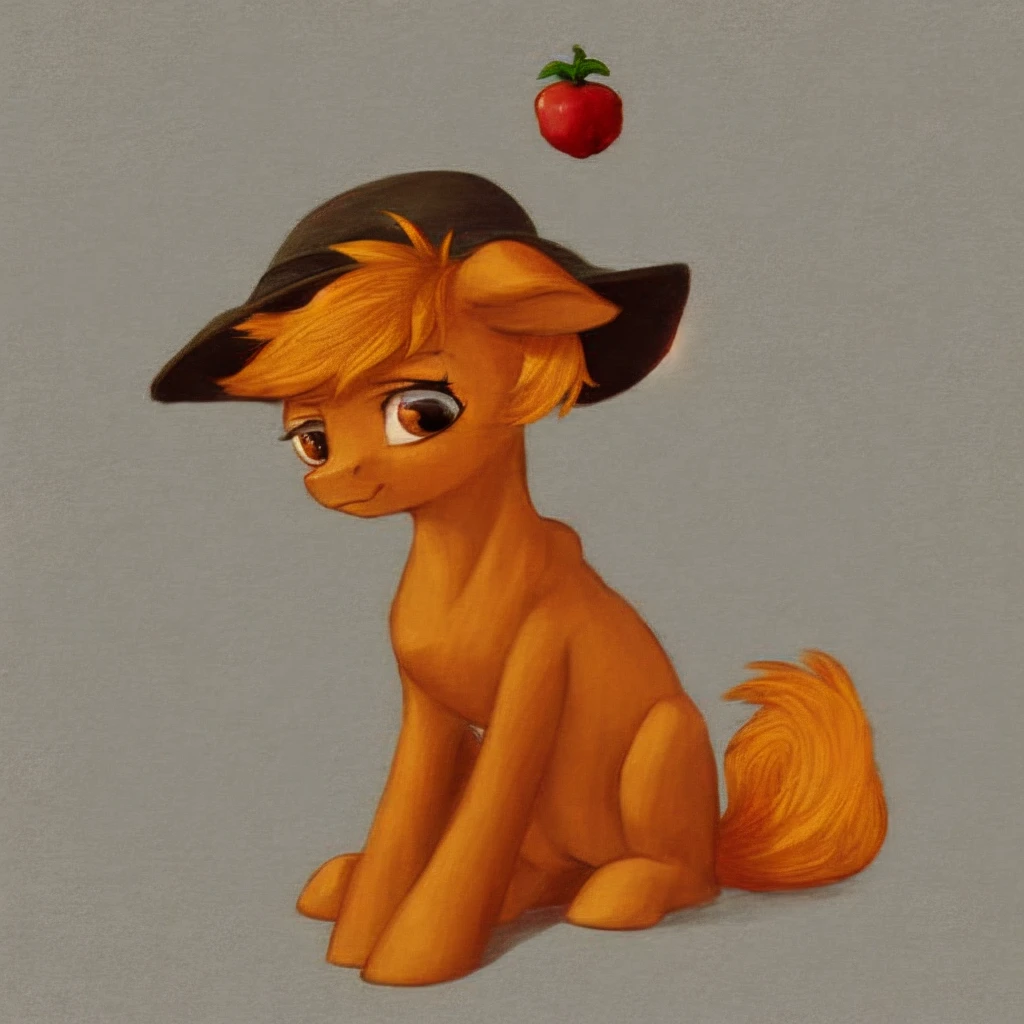 Apple Bloom, on picnic blanket, on back, legs open, anatomically correct, solo, vulva, anus, dock, tail, pony ears, smile, blush, freckles, happy, yellow fur, orange eyes, red hair, beautiful, nature, day, romantic, pony