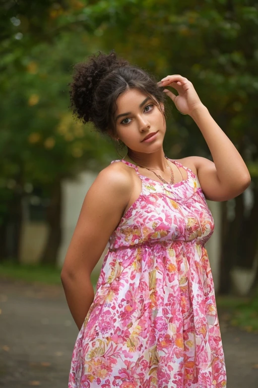 1girl in, age19, Solo, Long hair, Colossal , Looking at Viewer, blondehair, Bare shoulders, Brown eyes, jewely, Full body, a necklace, off shoulders, Sweaters, Realistic, A sexy