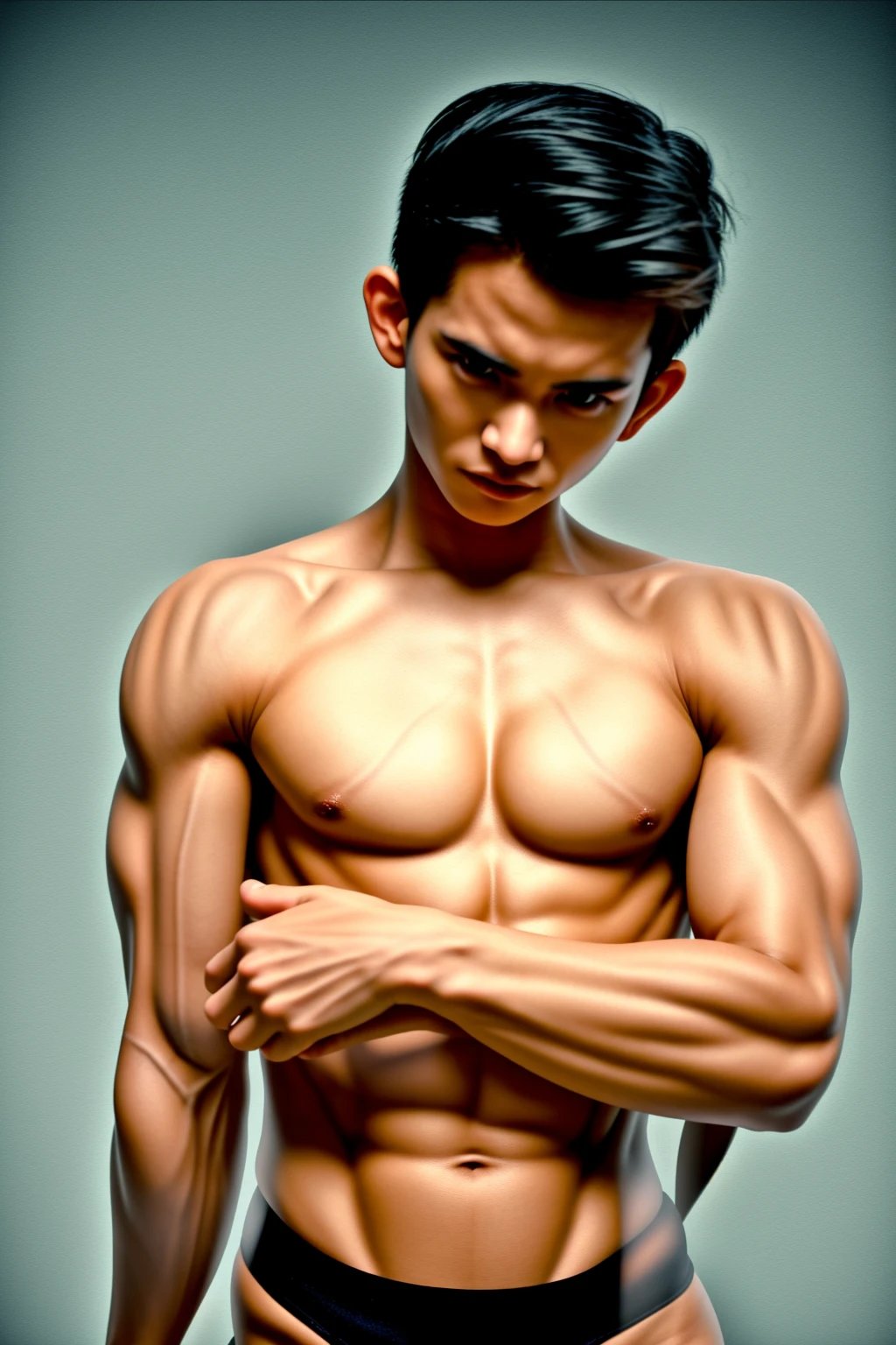They are human beings with deformed features. Overdeveloped muscles. With strength greater than that of the common man.