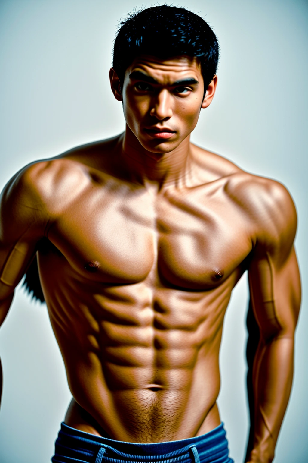 They are human beings with deformed features. Overdeveloped muscles. With strength greater than that of the common man.