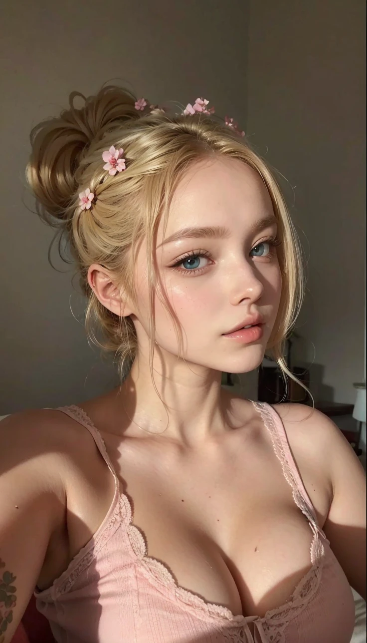 beautiful blonde woman