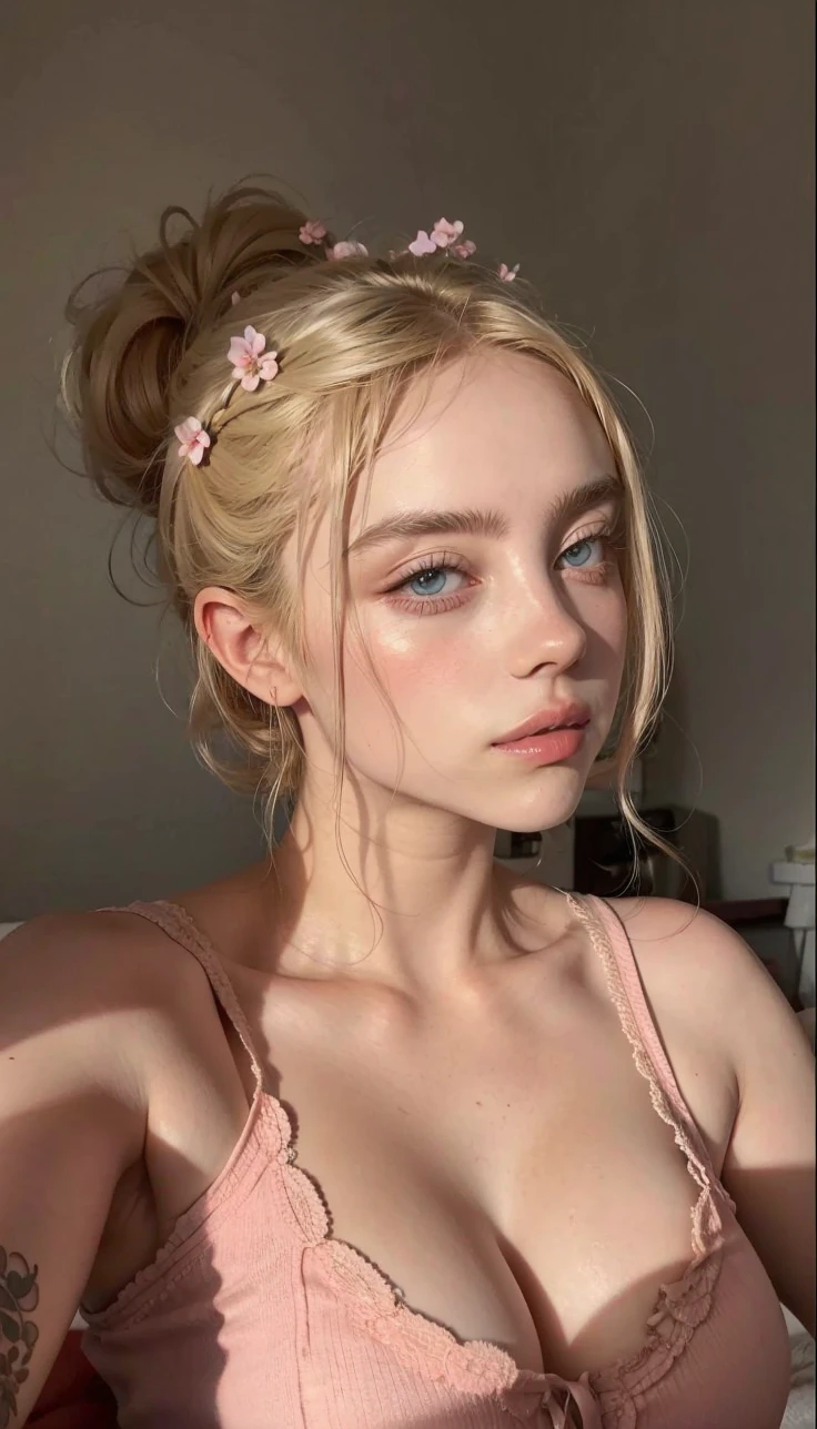 beautiful blonde woman