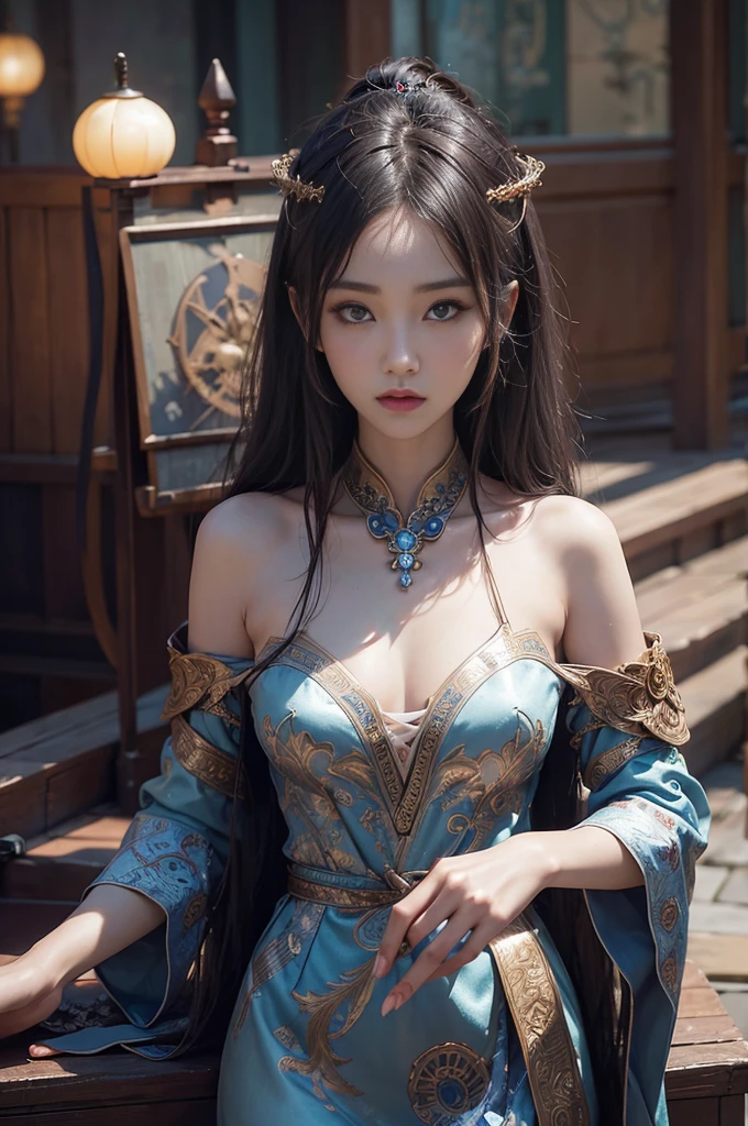 Beautiful oriental girl,By Lee Min-jae,Carne Griffith,Emily Kell,Geoffroy Tourens,Aaron Horkey,Jordan Grimmer,Greg Rutkowski,Amazing depth,masterpiece,Surreal,Geometric pattern,Exquisitely crafted,Bokeh,Perfect balance,Deep and thin border,Artistic Photorealism,Smooth,great masterpiece by head of prompt engineering,woman,