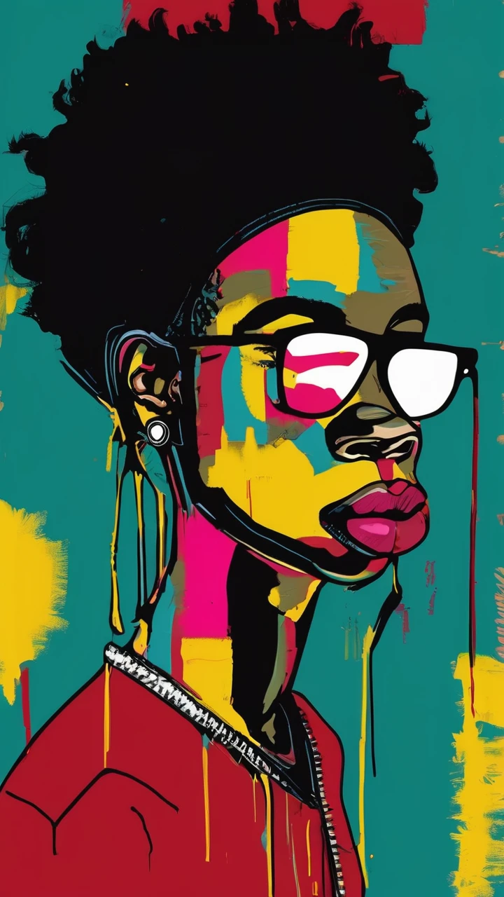 In the style of Basquiat