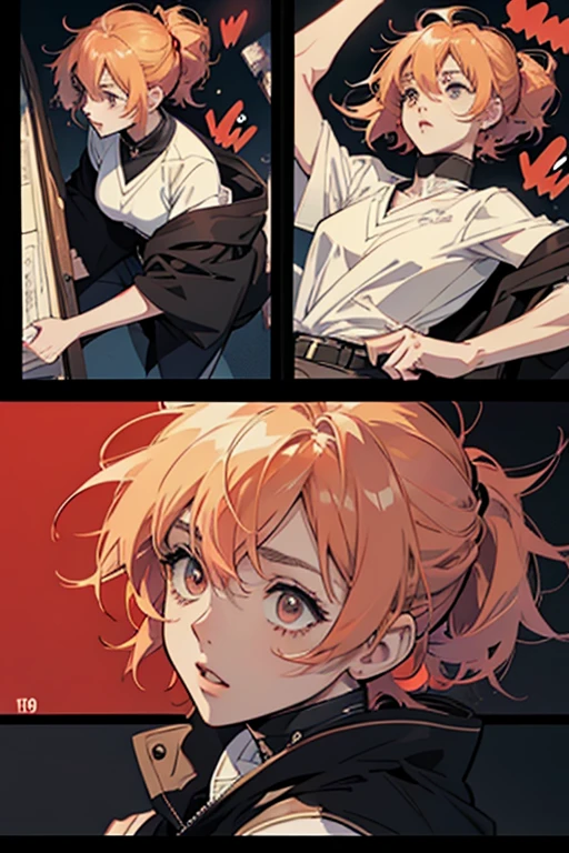 Comic Storyboard:1.8, comic strip, Comic Layout, My favorite manga storyboard, story of a loving couple, anime emoji theme pack, Hyper Hi-Vision, Japanese anime manga style, red background dark sky, 24K UHD.