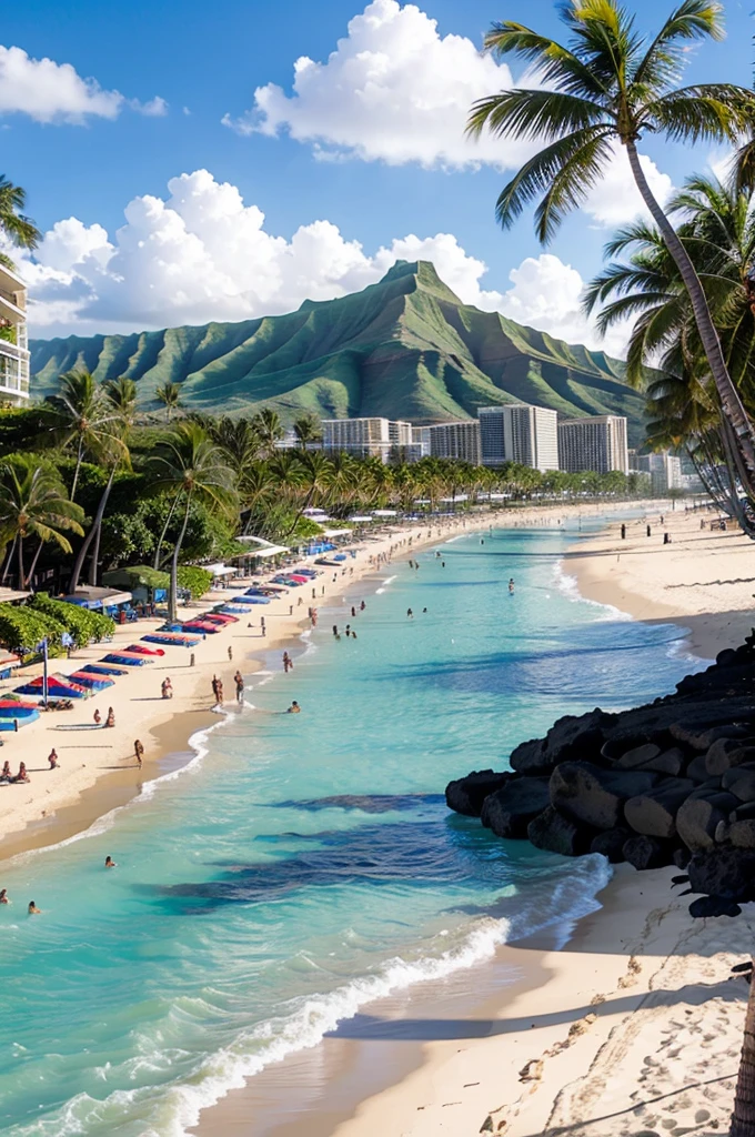 Waikiki beach