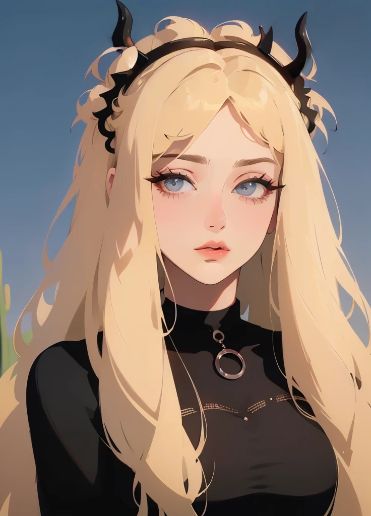 black horns