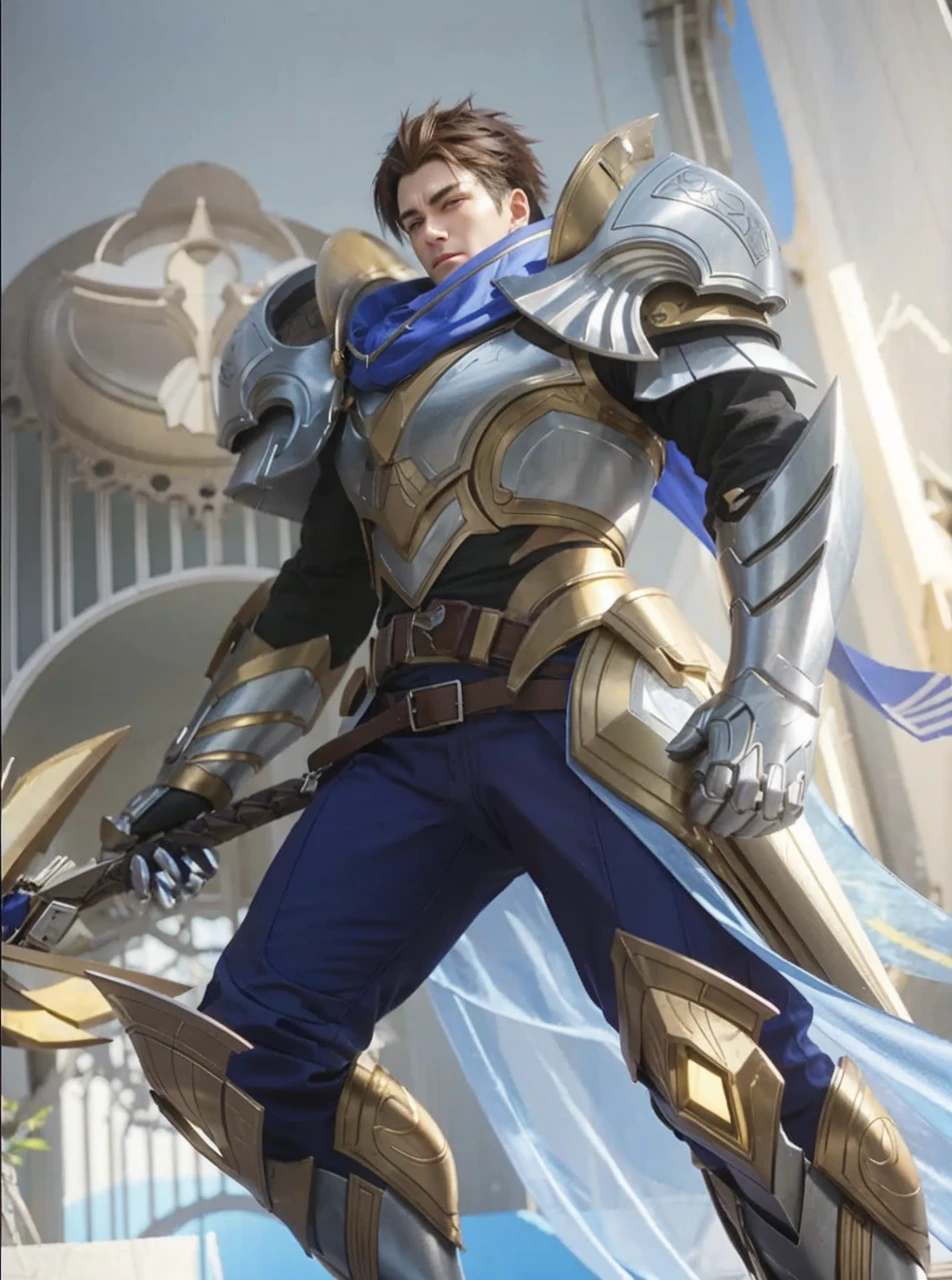 Realistic ,anime style