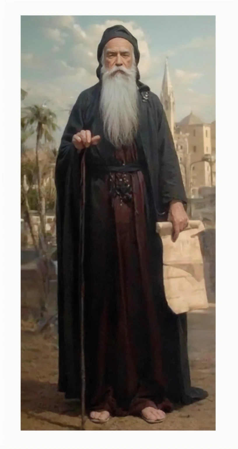 a man with white beard ,ultra realistic , high resolution, stunning, realistic image