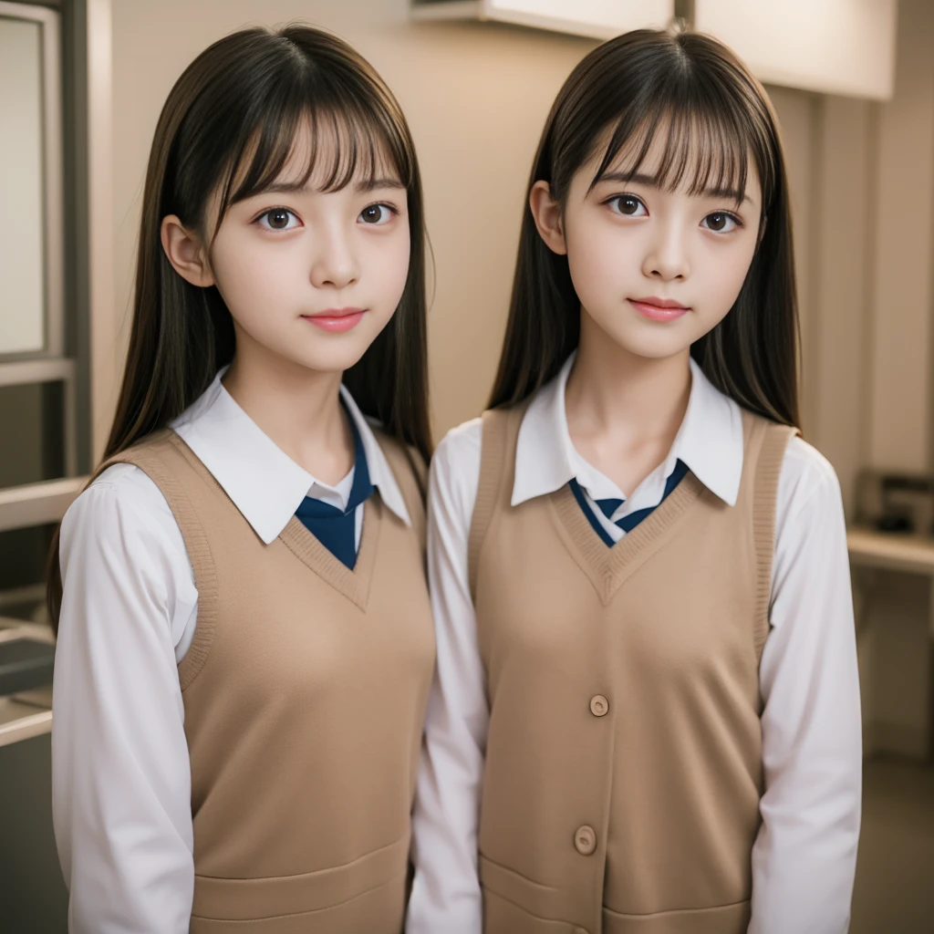 Cute girl in elementary school clothes ,Japanese,Highly detailed eyes and face, Sharp pupils,Backstreets,12-year-old girl。Ultra-high resolution,Cute Smile, Cinema Lighting,Quiet atmosphere、Beautiful details,Highly detailed eyes and face、Ultra-wide angle shooting、A girl with an expressionless and confused face