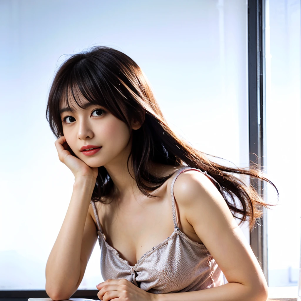 (RAW Photos, Highest quality), (Realistic, Photo Realistic: 1.3), Highest quality, Very detailed, masterpiece, Hyper Detail, figure, 1 girl, Dynamic Angle, World masterpiece Theater, Messy_length_hair, Highest quality, Very detailed CG ユニティ 8k 壁紙, ink, wonderful, Cinema Lighting, lens_Flare, Full body image: 1.2, Dunhuang_style, flight: 1.2