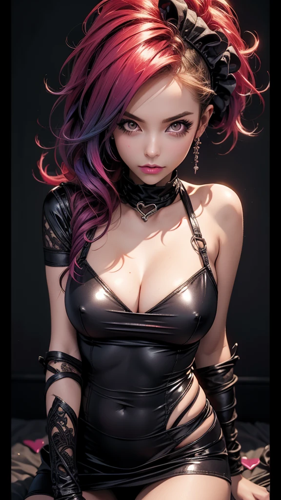 Generate a sexy Valentine image from the game Skullgirs