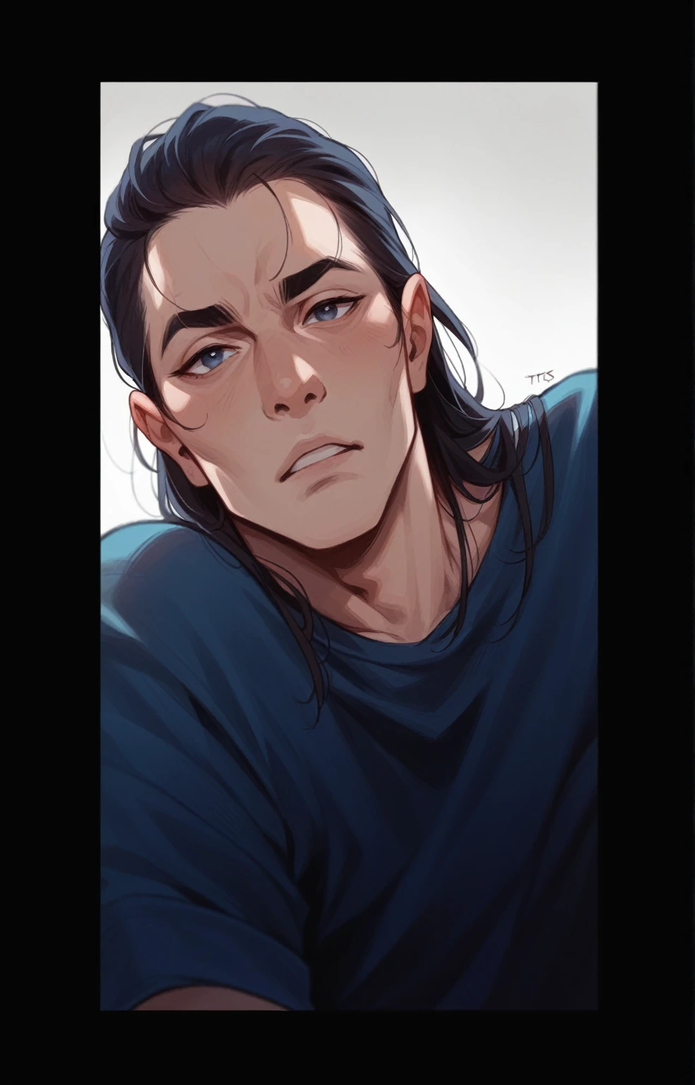 score_9, score_8_up, score_7_up, score_6_up, score_5_up, score_4_up,   wh33z13, 1boy, long hair, facial hair,