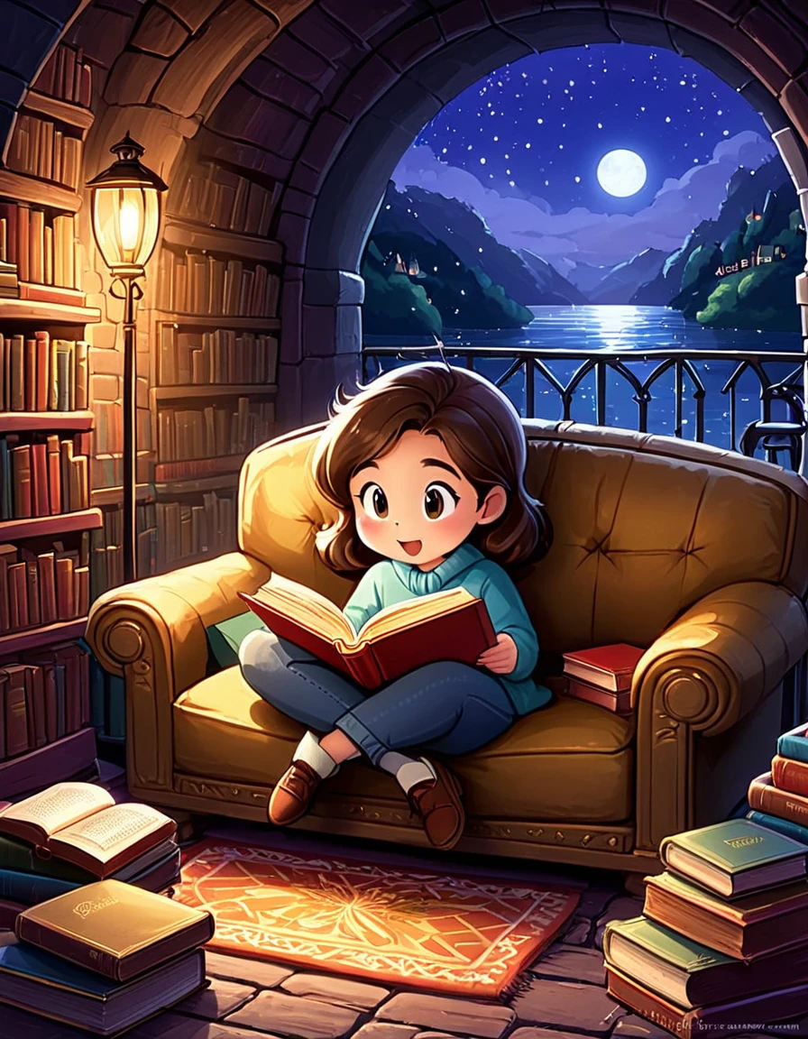 "I declare after all there is no enjoyment like reading! How much sooner one tires of anything than of a book!"
Image Prompt: Illustrate a person deeply engrossed in a book while the world around them fades into the background, emphasizing the joy and escape found in reading.