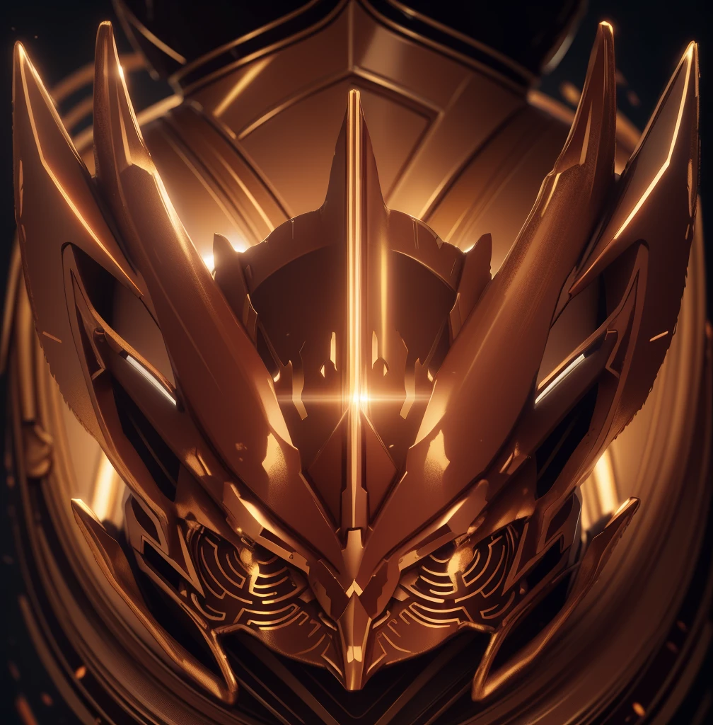 The chest is mainly red，Gilded，The color becomes gorgeous and deep，The color changes to red and amber，And added some gold，Some red and amber，And some gold（Ensure its layering and armor texture，Red is the dominant color，Add some gold for decoration）
