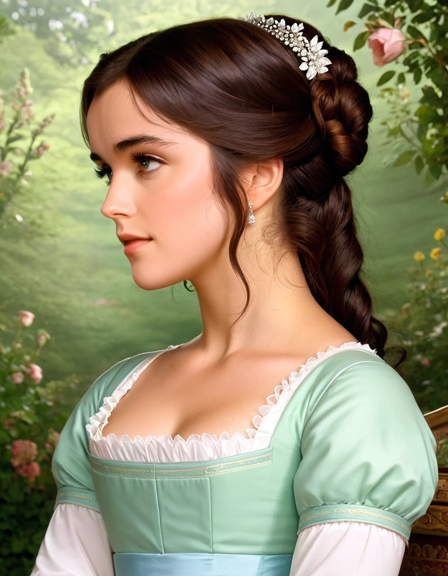 "I could easily forgive his pride if he had not mortified mine."

Image Prompt: Depict a scene where Elizabeth reflects on Mr. Darcy's pride, contrasting it with the impact on her own self-esteem and feelings.