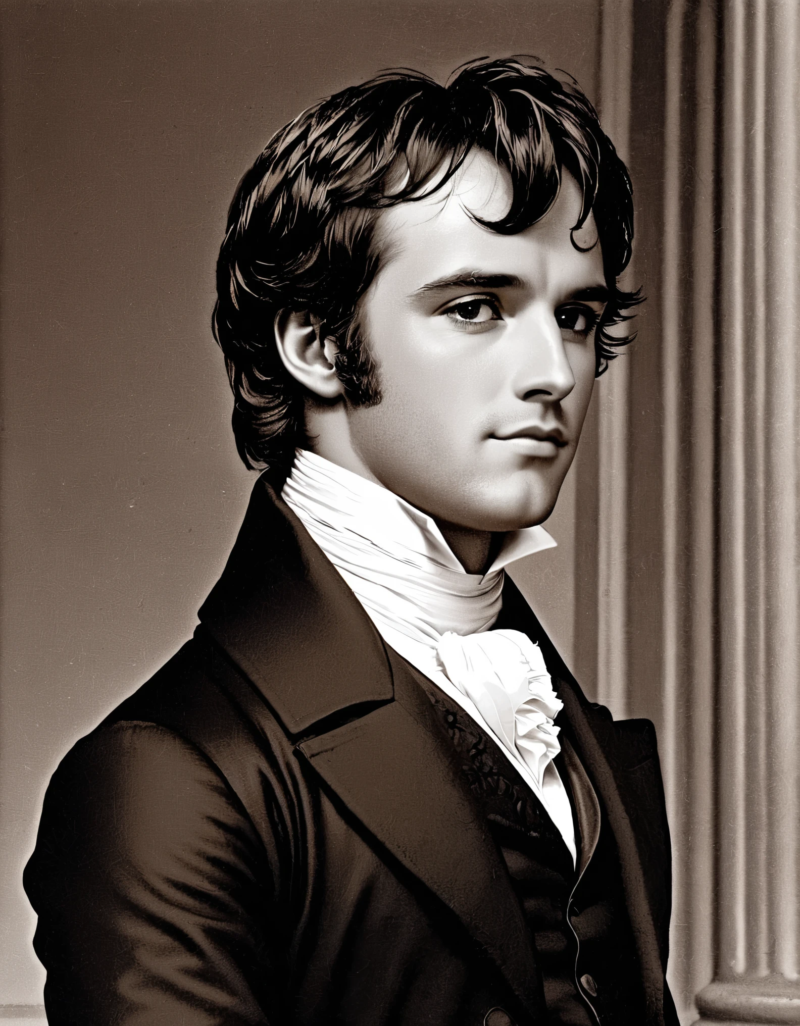 "I could easily forgive his pride if he had not mortified mine."
Image Prompt: Depict a scene where Elizabeth reflects on Mr. Darcy's pride, contrasting it with the impact on her own self-esteem and feelings.