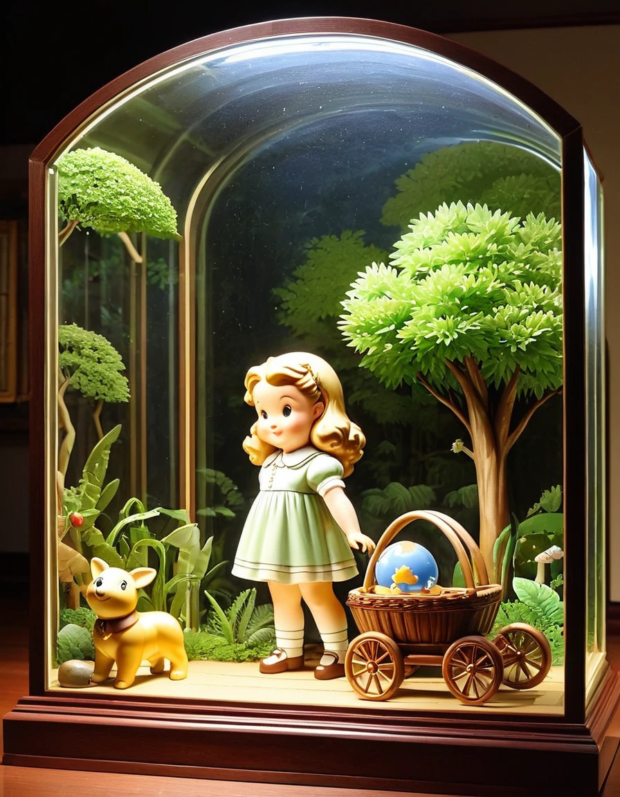 "Certain things they should stay the way they are. You ought to be able to stick them in one of those big glass cases and just leave them alone."
Image Prompt: Design an image of a glass case containing cherished childhood memories or a symbol of innocence, emphasizing Holden's longing for preservation in a changing world.