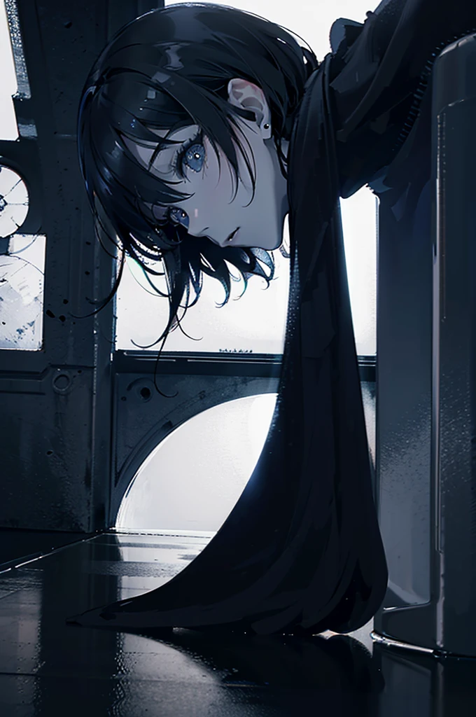 abstract art, monochrome, shades of black and whte