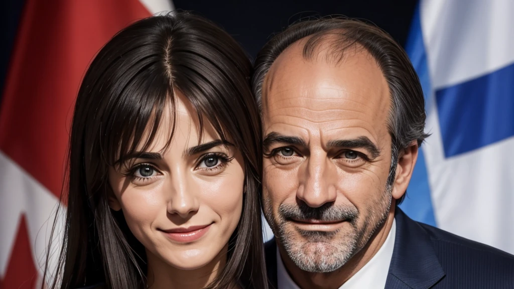 Make Italian Prime Minister Meloni Shy smiling