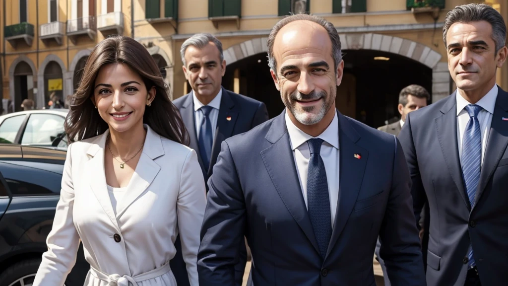 Make Italian Prime Minister Meloni Shy smiling