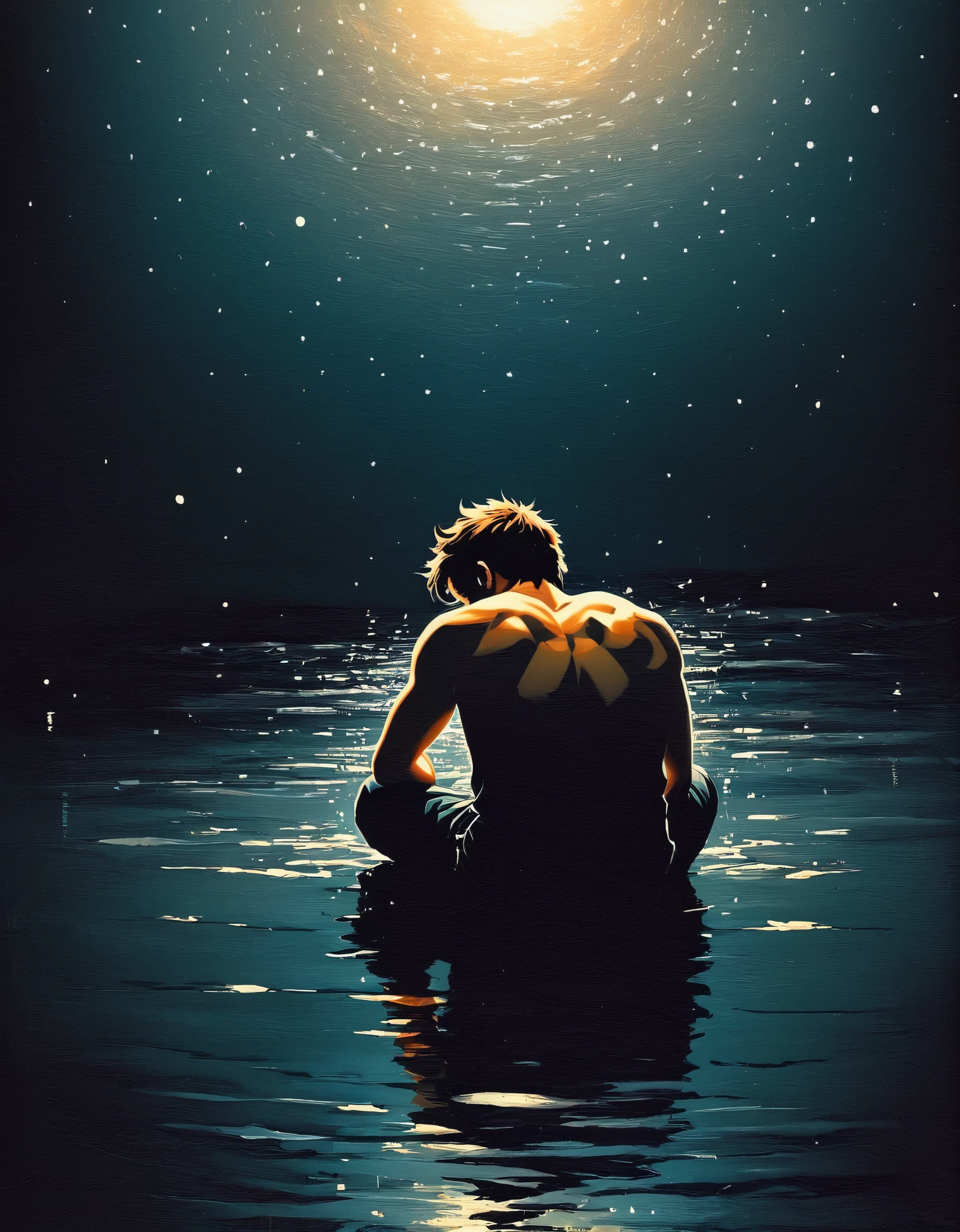 "Don't ever tell anybody anything. If you do, you start missing everybody."

Image Prompt: Depict Holden in a solitary moment, reflecting on the loss of connection and the pain of letting people into his life.