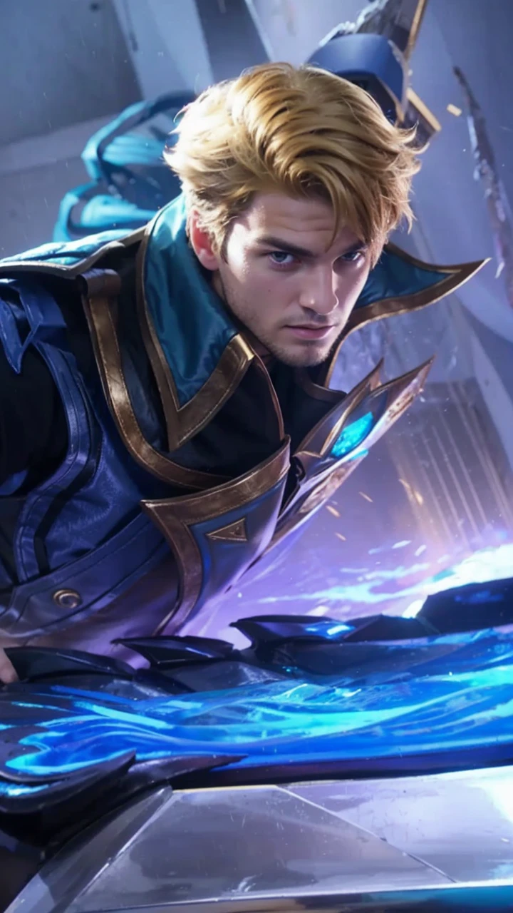 Handsome man ,epic realistic, cosplay ,cute,