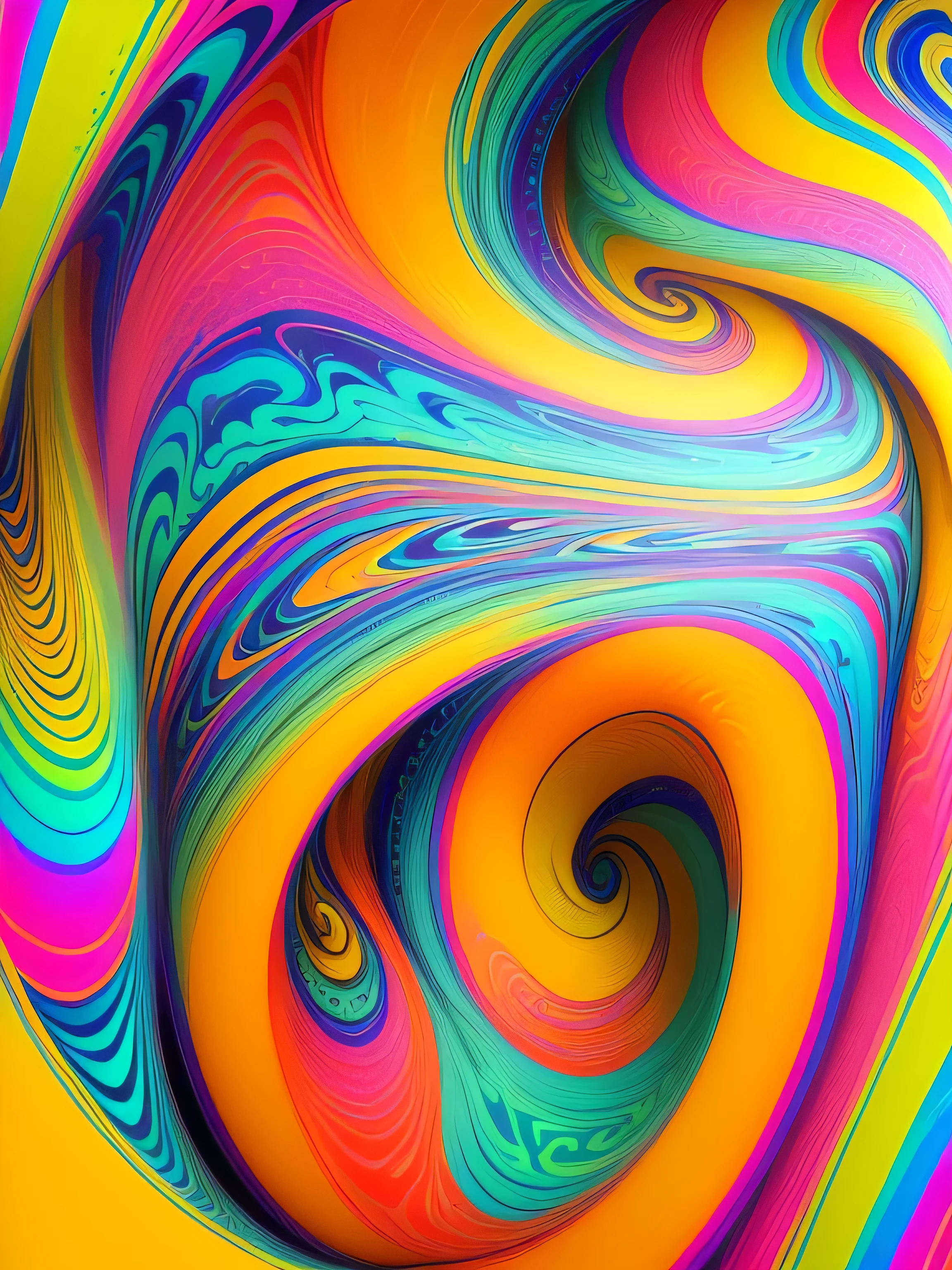 a close-up of a colorful abstract background with wavy lines, Psychedelic background, flat surreal psychedelic colors, retro psychedelic illustration, psychedelic waves, Vibrant colourful background, conjuring Psychedelic background, swirly Vibrant color lines, colorful swirly ripples, Vibrant & coloured background, surreal psychedelic design, Colorful hyperbolic background, Colored biomorphic part, abstract rippling background