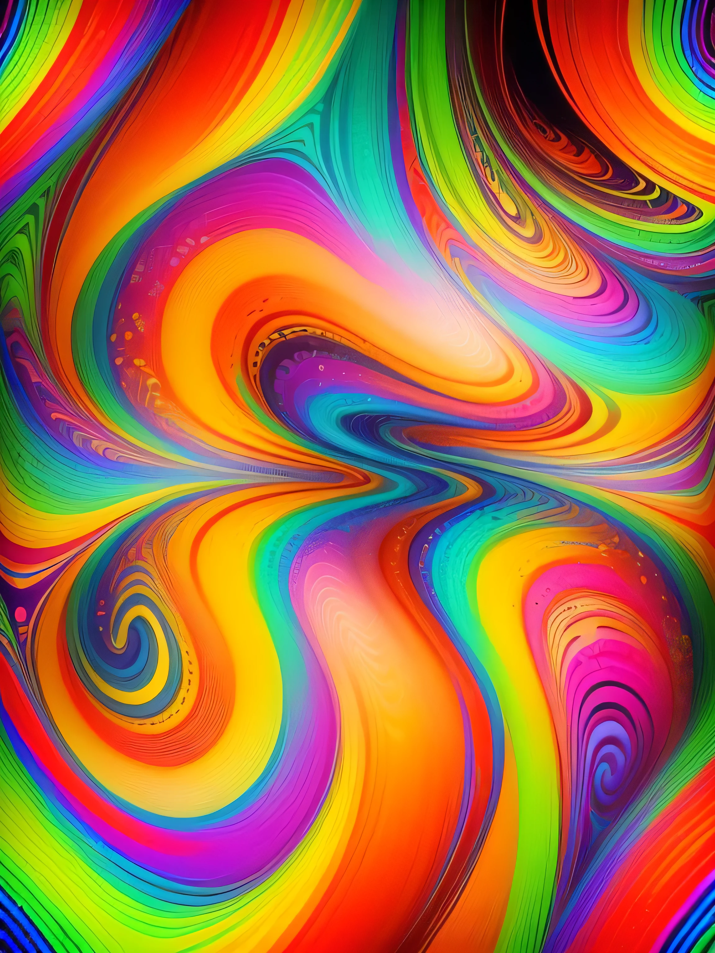 a close-up of a colorful abstract background with wavy lines, Psychedelic background, flat surreal psychedelic colors, retro psychedelic illustration, psychedelic waves, Vibrant colourful background, conjuring Psychedelic background, swirly Vibrant color lines, colorful swirly ripples, Vibrant & coloured background, surreal psychedelic design, Colorful hyperbolic background, Colored biomorphic part, abstract rippling background