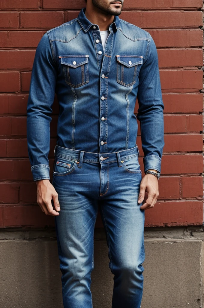 An absurd solution, High resolution, (masterpiece: 1.4), Very detailed, (((detailed face, Detailed Expression)), 1 male, Korean, Upper body naked, jeans, muscular, face, Realistic, photograph, Sitting cross-legged, Looking up gesture, Seated Posing, real photograph