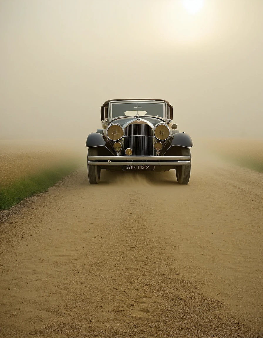 "Gatsby turned out all right at the end; it is what preyed on Gatsby, what foul dust floated in the wake of his dreams that temporarily closed out my interest in the abortive sorrows and short-winded elations of men."

Image Prompt: Depict a scene of Gatsby's tragic end, with a sense of haunting dust or mist, symbolizing the unresolved mysteries and tragedies that surround his life.