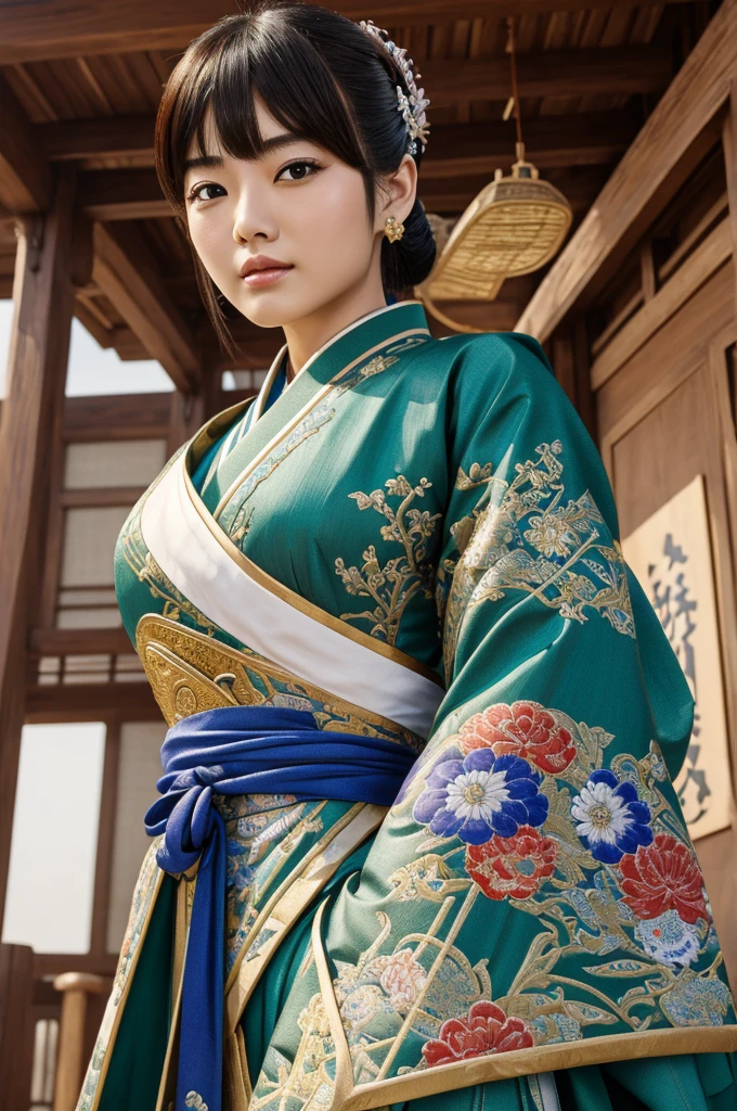 ((best quality)), ((Masterpiece)), (details), hutao, genshin impact