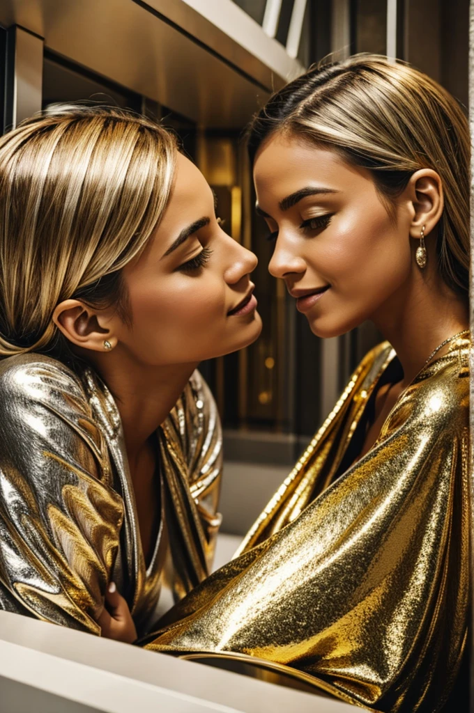 GOLD AND SILVER TOGETHER