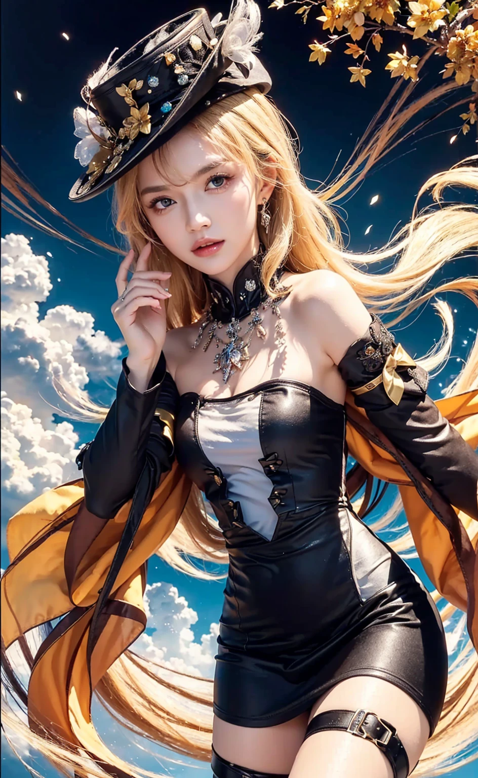(Best quality, 8k, Masterpiece :1.3), upper bod y, Sharp focus :1.2, Beautiful woman with perfe ct figure, Highly detailed facial and skin textur e, Detailed eyes, Double eyelids, Interior view, :
erpect lighting, Glowing skin,