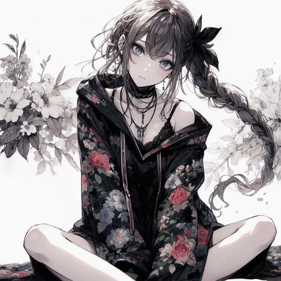 Official art using high-quality hand-drawn watercolor sketch techniques. (best quality,4k,8k,highres,masterpiece:1.2),ultra-detailed,beautiful detailed eyes,A girl with beautiful eyes, everyone, beautiful anime girl, cute anime girl, smooth anime art, anime style, elegant colors, soft lighting, delicate beautiful wet eyes, very coquettish, (beautiful large breast:1.2), (correct hands:1.2),