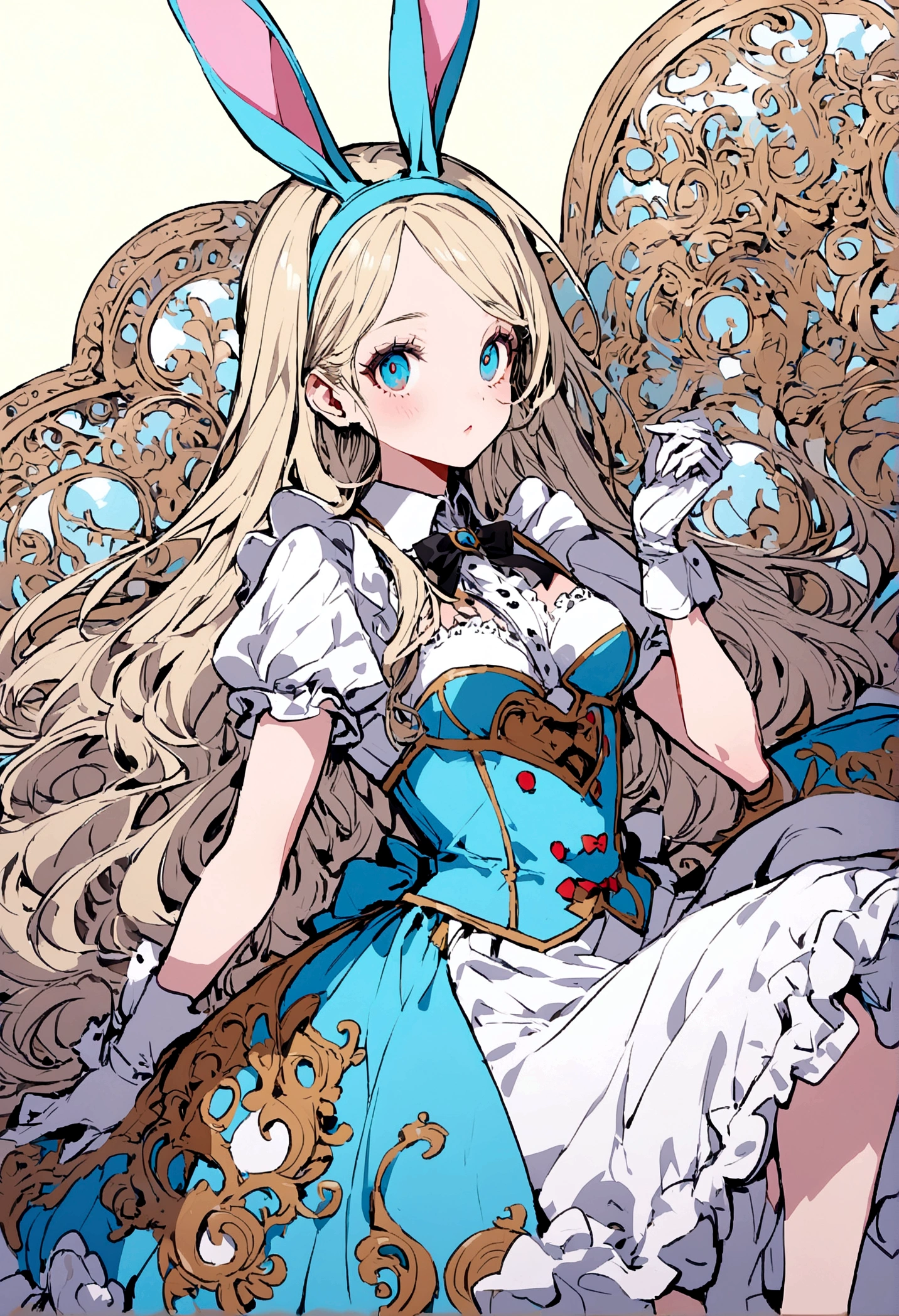 Alice in Wonderland rabbit