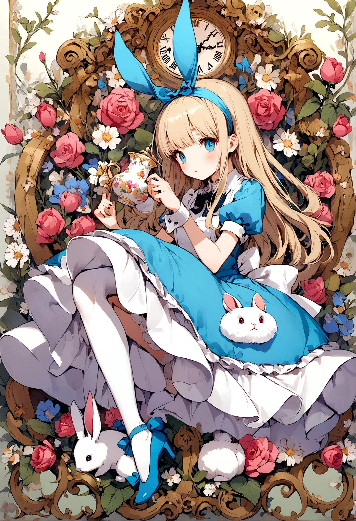 Alice in Wonderland rabbit