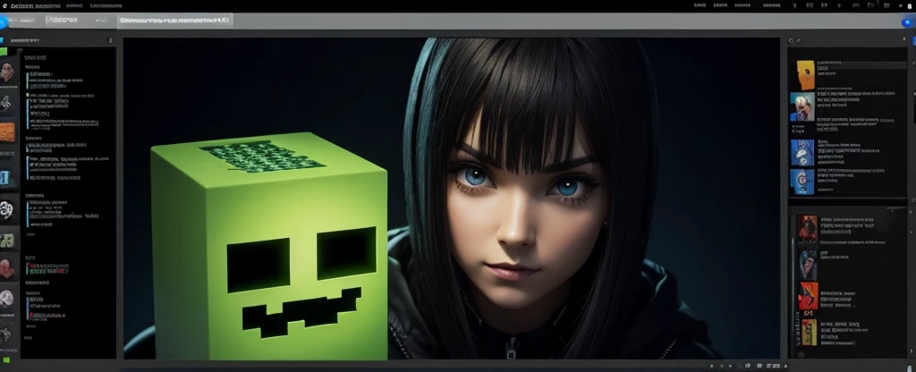 Creeper computer virus looking from computer