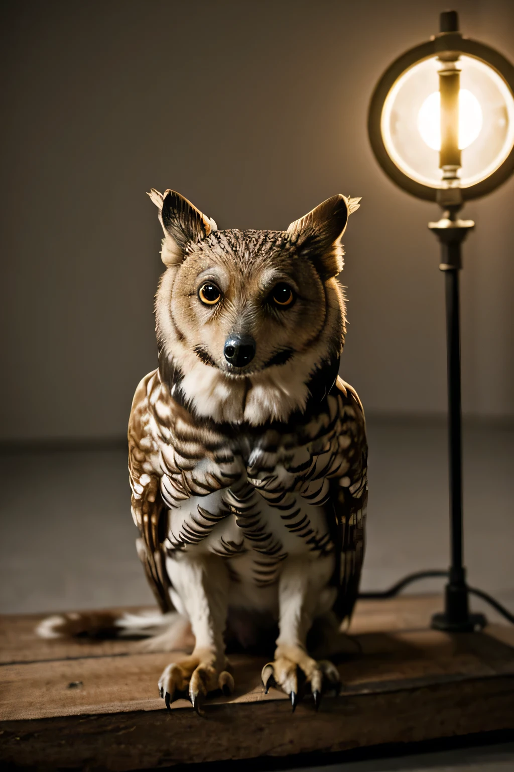 dog/owl,The right light,real
