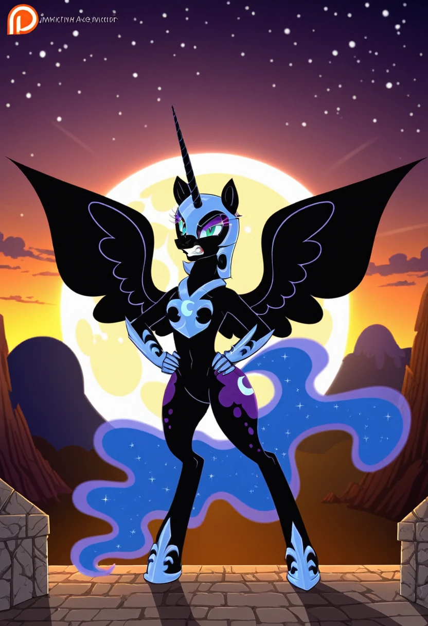 Nightmare moon angry