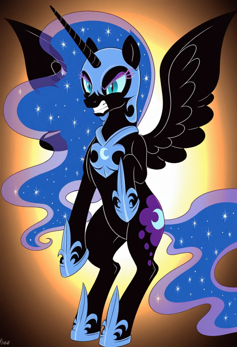 Nightmare moon angry pony 