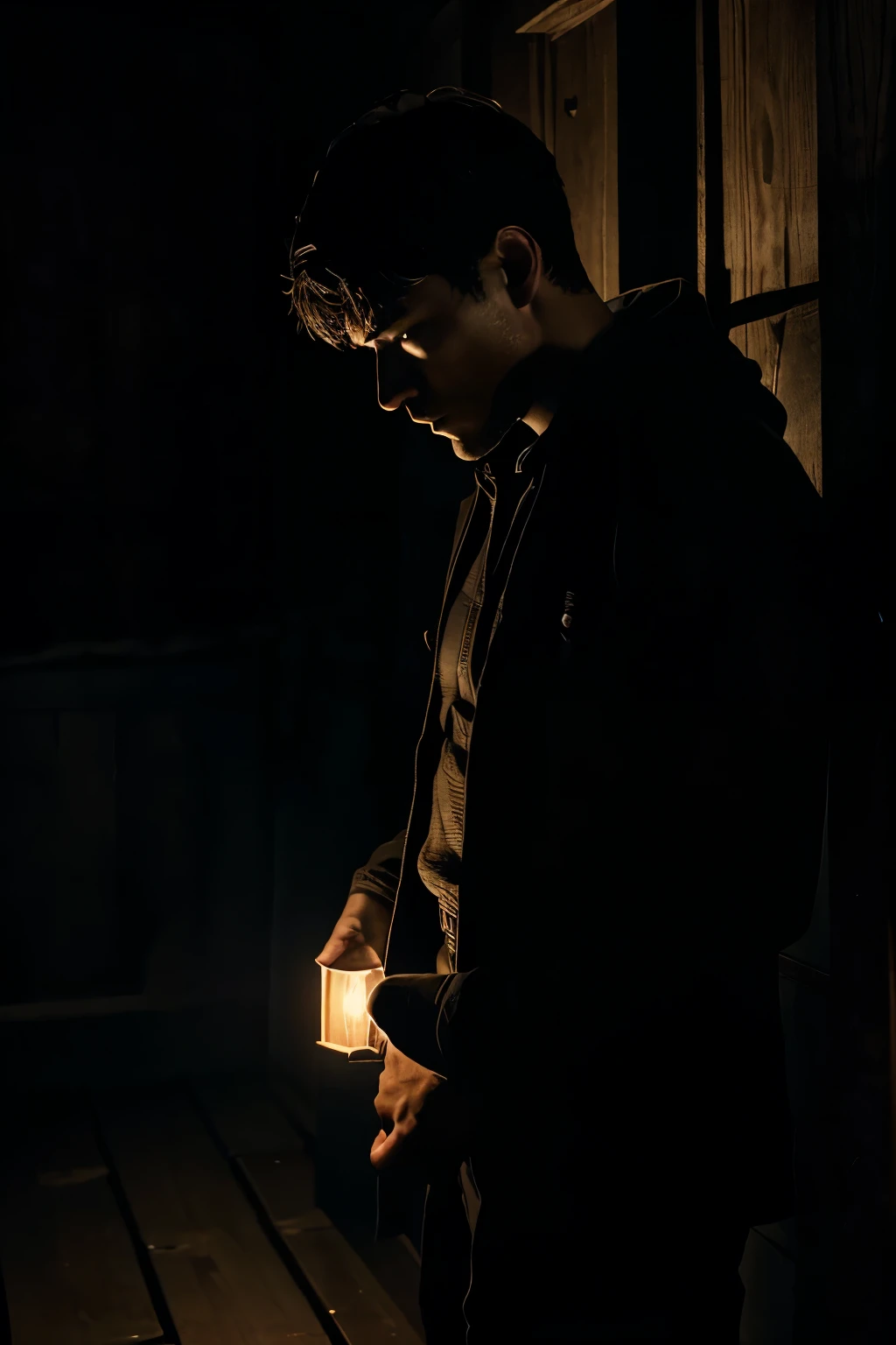 As the night progresses, the young man grapples with the presence of the mysterious hand and the unsettling feeling that he is not alone. Will he muster the courage to confront whatever lurks in the shadows of his cabin, or will he succumb to fear and flee into the darkness of the night