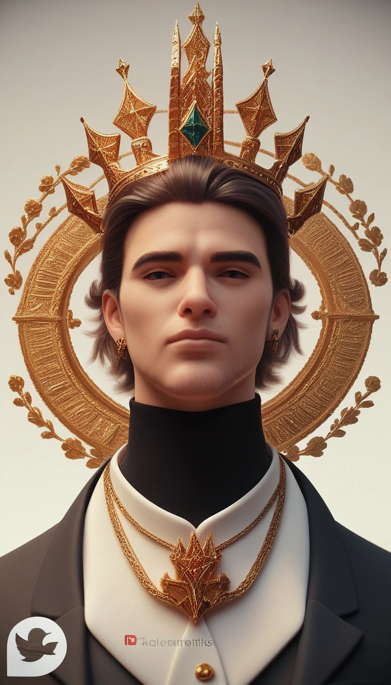 A stunning, high-quality logo design featuring a sleek and sophisticated music theme. At the top, a majestic royal crown adorned with bright gold shimmers, showcasing intricate details that exude elegance. At the center, an white DRUM symbolizes the fusion of modern music with traditional prestige. The text "JATI OFFICIAL" is prominently displayed below, in large, bold letters, asserting the brand's identity. This visual masterpiece captures a professional, timeless aesthetic, infused with luxury and glamour, making it perfect for photos, 3D rendering, illustrations, and cinematic fashion presentations.