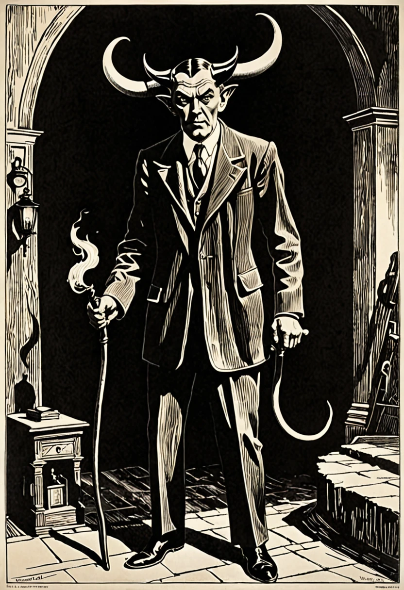 Woland the Devil from Mikhail Bulgakov&#39;s novel The Master and Margarita