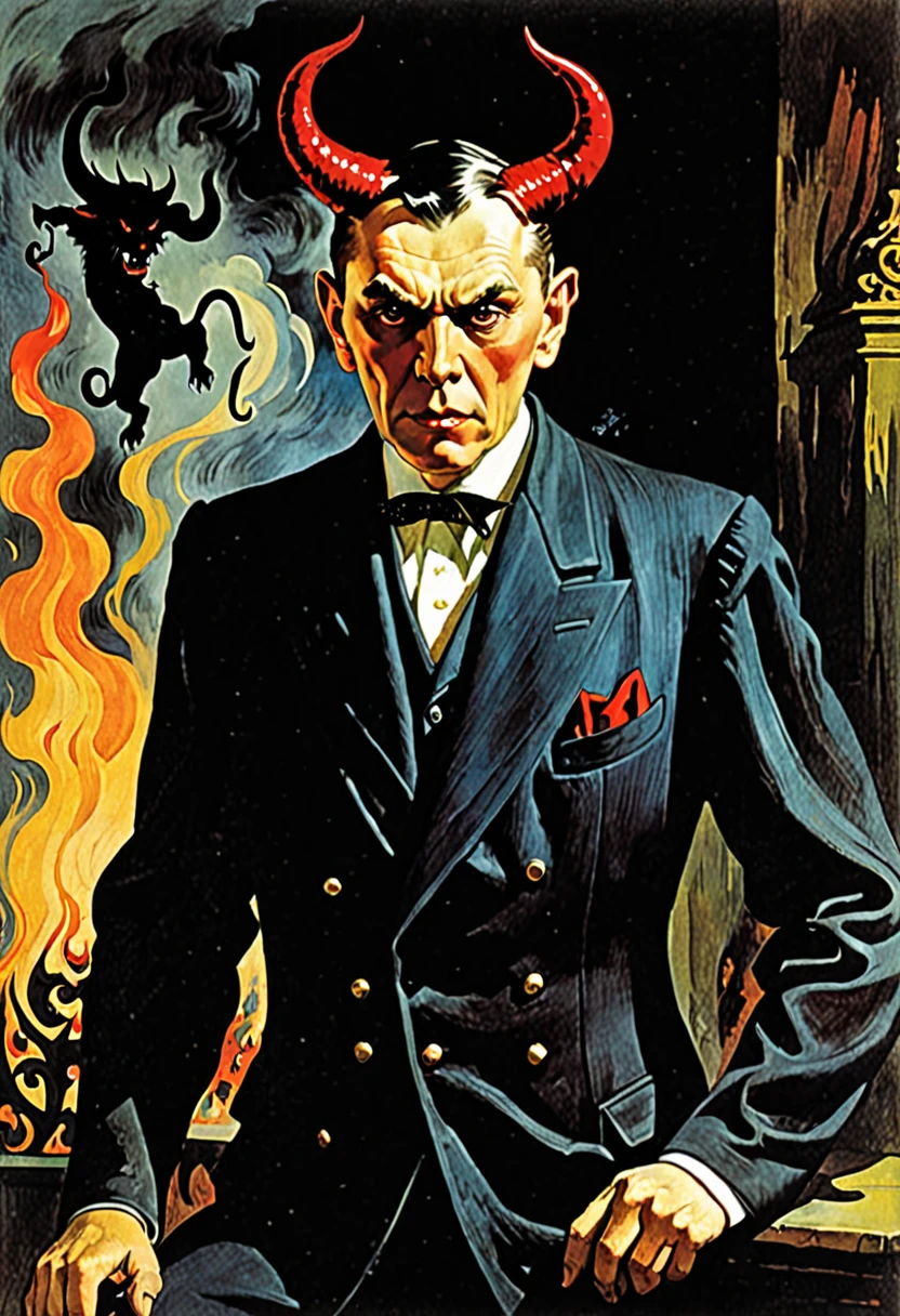 Woland the Devil from Mikhail Bulgakov&#39;s novel The Master and Margarita